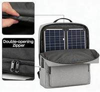 Sac de rangement pour panneaux solaires, écologique, fait à la main, en matériau Oxford, avec fermeture éclair, grande capacité, durable, rechargeable, réutilisable
