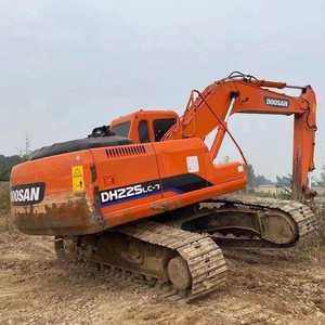 รถขุดมือสอง Doosan Dx225 Dh225lc ขนาดกลางของแท้จากเกาหลี ราคาถูก สภาพดี น้ำหนัก 22 ตัน - Product Image 2