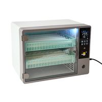 Incubateur à œufs entièrement automatique à haut taux d'éclosion, capacité de 50 œufs, type à rouleaux, petit incubateur à œufs automatique