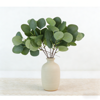 Décorations murales florales DIY en plastique Kemin, haute simulation, feuilles d'eucalyptus, fruits et feuilles de pomme, pour la Saint-Valentin, intérieur