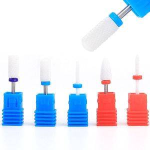Pièces de rechange pour tête de meulage en céramique, vernis à ongles pour enlever les peaux mortes et les ongles non chauds, perceuse à ongles en céramique, tête de meulage en céramique - Product Image 1