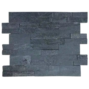 Giá Rẻ Đen <span class=keywords><strong>ledgestone</strong></span> văn hóa đá mỏng slab gạch Carbon <span class=keywords><strong>Slate</strong></span> tấm Tường nội thất và ngoại thất tường ốp cho ngôi nhà - Product Image 2