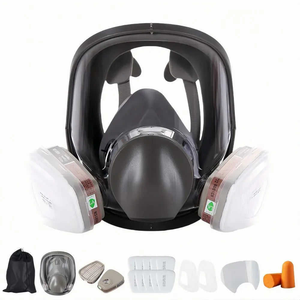 Full <b>Face</b> CE Certificate Hot Sale Reusable 6800 Full <b>Face</b> Gas Mask, Double Filter Gas Respirator, High Efficiency Gas Mask - Product Image 3