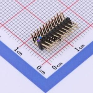 X1321WR-2x11J-C40D18 Pin Header Bent Lead Through Hole,P=1.27mm Connector 2x11P 1.27mm 1.27mm Pin Header - Product Image 1