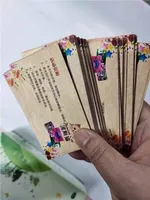 Cartes à gratter personnalisées avec design gratuit, cartes de jeu porte-bonheur, cartes de visite en papier offset, cartes gagnantes à gratter
