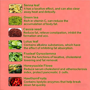 Yefra Burn Belly Tea Thé nettoyant et détox Thé pour brûler les graisses maigres Perdre du poids Thé plat et mince pour le <span class=keywords><strong>ventre</strong></span> avec feuille de moringa - Product Image 5