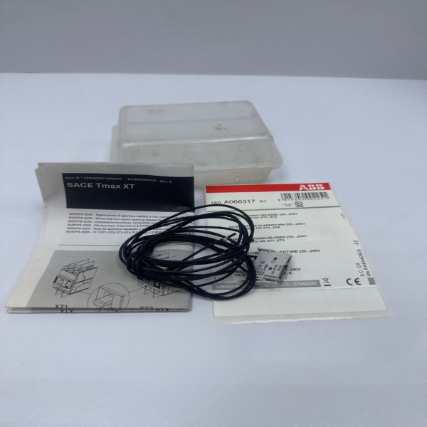 1SDA066317R1 SHUNT OPENING RELEASE 220240 AC220250 XT1XT4 XT Series Release PLC