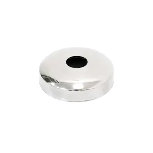 factory outlet SS 201 304 quality staircase hardware railing fitting flange base plate cover mirror accessories inox cover