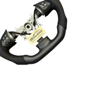 Volante de coche de fibra de carbono mate GM.Modi-Hub para Subaru 2008 2009 <span class=keywords><strong>2010</strong></span> 2011 2012 2013 2014 <span class=keywords><strong>Impreza</strong></span> WRX <span class=keywords><strong>STI</strong></span> - Product Image 6