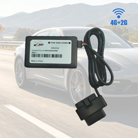 Mini Rastreador GPS 4G LTE para Auto, Modo de Reposo Profundo, 5mA, LBS, Compatible con Aplicaciones Android e IOS, Montaje en el Tablero para Protección de Batería a Largo Plazo