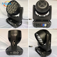 Lampu Sorot Bergerak LED Sailwin CE STOCK 19x15W DMX512 19*15 RGBW 4in1 Zoom Wash dengan Flight Case