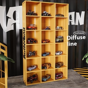 Industrial Style Creative Iron Display Rack Hand-Made Lego <strong>CD</strong> Rack Multi-Grids Blind Box Storage <strong>Cabinet</strong> for Living Room - Product Image 5