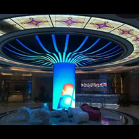 Módulo de Pantalla LED Flexible P2.5 Filmbase, Pantalla Interior Ultrafina y Flexible para Video Wall Curvo y Señalización Digital Comercial