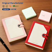 Carnet A5 à couverture rigide en gros, reliure thermique, sangle en cuir rigide, ceinture élastique, LOGO personnalisé imprimé, bloc-notes de bureau, agenda en stock