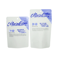 Refermable résistant aux enfants réutilisable fermeture éclair debout sac fleur pharmacie dispensaire sortie sac impression personnalisée emballage pochette