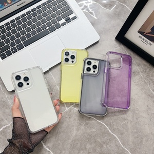 Funda Transparente de Lujo para <span class=keywords><strong>iPhone</strong></span> 17 Pro Max, Anti-amarillamiento, Cristal Suave, para <span class=keywords><strong>iPhone</strong></span> 16 <span class=keywords><strong>13</strong></span>, 2 en 1 - Product Image 4