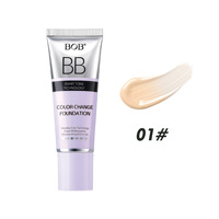 Fond de teint liquide isolant, correcteur, formule hydratante et régulatrice de sébum pour peaux mixtes, maquillage longue tenue pour femmes