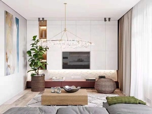 <span class=keywords><strong>Armario</strong></span> laminado personalizado, moderno, deslizante, con estante <span class=keywords><strong>de</strong></span> tv - Product Image 2