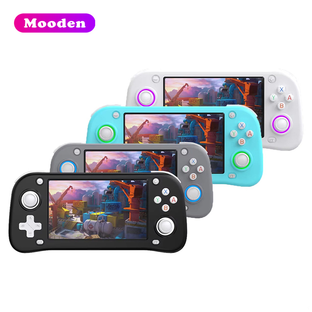 J XF43 Retro Handheld Game Console 4.3-inch Screen with Built-in 18000+ Games Games Children's Gift