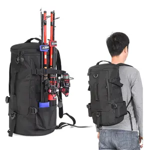 Fishing Gear Storage Bag Tactical Hiking Backpack Fishing Tackle Bag