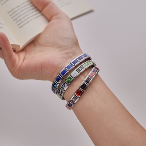 Wholesale Bulk DIY 9mm Cartoon Modular Football Series Stainless Steel Bracelet Women Men Italian Charm Bracelet Jewelry Gift - Product Image 2