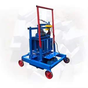 Columbia concrete block machine price/ Brick making machine line/ Semi automatic interlocking brick machine