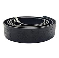 Ecowalson Médiéval Boucle Anneau Ceinture Costume Rétro Accessoire Femmes Hommes Viking Pirate Cosplay Vintage PU Boucle En Cuir