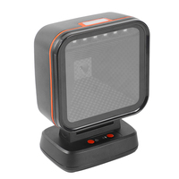 Nuevo escáner de código de barras omnidireccional 2D Auto Sense, imagen de plataforma completa, escáner de escritorio, lector de código QR para supermercado