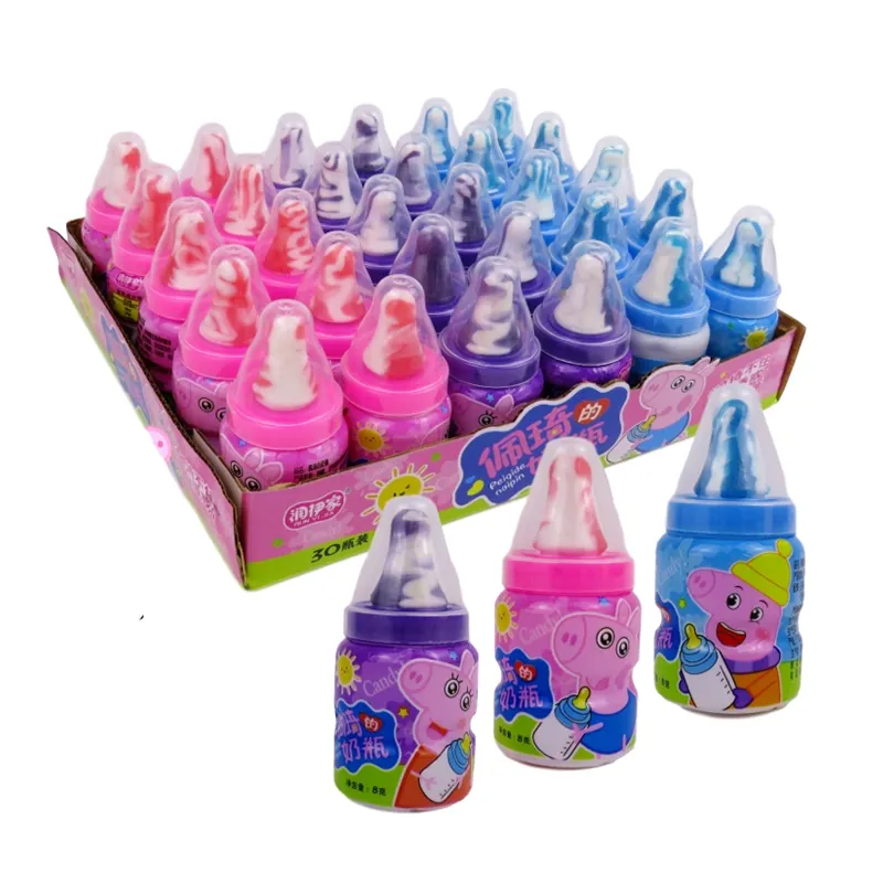 children's zero food fun toys jumping candy gift bottle candy