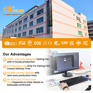 节能现代北欧花式木质叶片110伏直流电机装饰吊扇 - Product Image 4