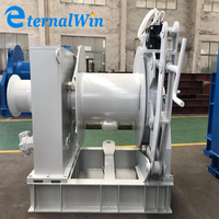 Treuil hydraulique Eternalwin pour bateau, équipement de forage, treuil à câble en acier, capacité de 1200 lb, 24 V