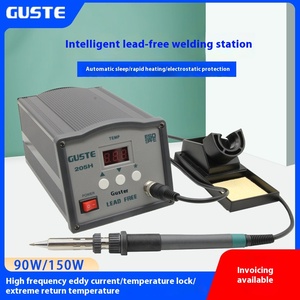 Station de soudage électrique haute fréquence Guste 205h 150/90W <span class=keywords><strong>Fer</strong></span> <span class=keywords><strong>antistatique</strong></span> haute puissance 203h Station de soudage d'entretien - Product Image 5