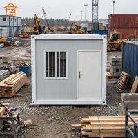 Maison conteneur modulaire à démontage rapide, pour campement d'effectifs, ignifuge, résistante au vent, CE ISO, directement de l'usine