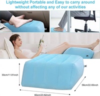 Oreiller gonflable rampe corps confortable coussin de Relaxation chaise de détente lit Support de taille Pose sexuelle canapé adulte