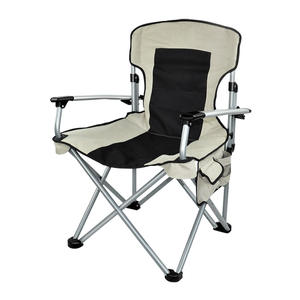 Vente en gros <span class=keywords><strong>de</strong></span> chaises <span class=keywords><strong>de</strong></span> camping pour pique-nique et pelouse chaise pliante portable pliable pour la plage et la pêche en plein air avec accoudoirs et <span class=keywords><strong>poche</strong></span> latérale - Product Image 1