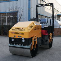 Compacteur à chenilles diesel de 2 tonnes de type pied-de-mouton, fabriqué en Chine, avec support complet de pièces de rechange pour travaux de terrassement et de construction