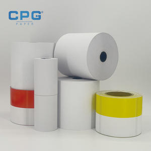 Papel Térmico para Recibos de Efectivo y Boletos de Estacionamiento, 57*40 mm, 48 g/m², 100 Rollos por Paquete, Precio de Fábrica, Alta Calidad - Product Image 1