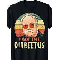 T-shirts humoristiques pour la sensibilisation au diabète de type 1 et de type 2, avec un motif du pancréas et un humour amusant