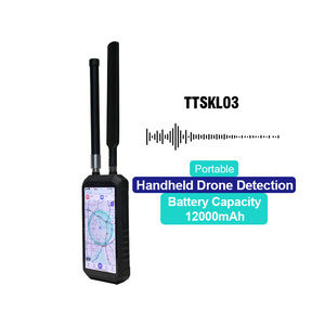 Detektor Drone Anti-UAV 300 ~ 6000MHz Full Band, dengan pemosisian tepat dan identifikasi untuk DJI/Autel/FPV - Product Image 2