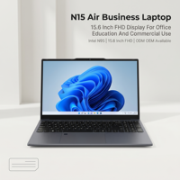 Yifang 15.6" N15Air Dilengkapi dengan Prosesor Intel N95 yang Menampilkan Layar 1920*1080, Logo Eksklusif yang Dapat Disesuaikan, Ini Adalah Laptop Bisnis