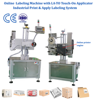 Sistema de Etiquetado Industrial Skilt, Impresión y Aplicación en Línea, Aplicador de Etiquetas para Cajas, Cartones y Bandejas, Superficie Superior