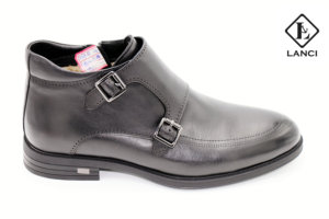 LANCI Bốt Thường Ngày Tăng Da Ấm Áp Mùa Đông Chất Lượng Cao 2023 Bốt Da Thật Cho Nam - Product Image 2