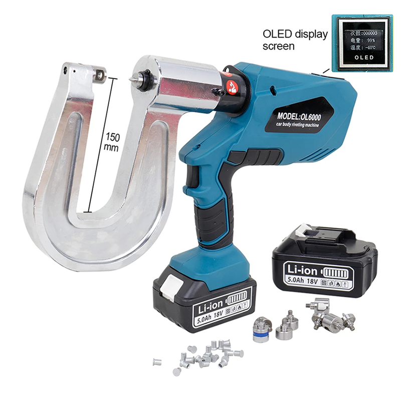 Battery SPR Riveter Aluminum Car Body