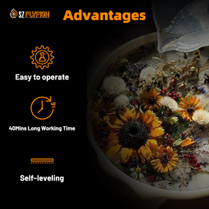 Tinh thể rõ ràng nhựa <span class=keywords><strong>Epoxy</strong></span> 1:1 dễ dàng sử dụng nhựa <span class=keywords><strong>Epoxy</strong></span> Kit cho hàng thủ công làm - Product Image 4