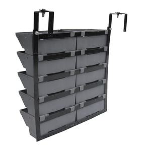 Decoración de Jardín, Sistema de Pared Verde Vertical con Macetas Colgantes de Plástico para Plantas - Product Image 6