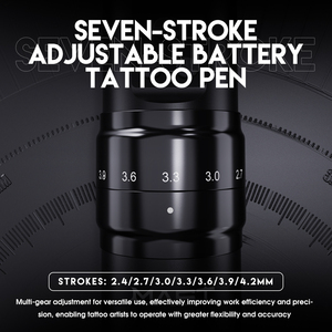 Stylo à tatouer professionnel Mast Fold 2 Pro à course réglable, vente en gros de stylos à tatouer, machines de maquillage permanent <span class=keywords><strong>Dragonhawk</strong></span> - Product Image 3
