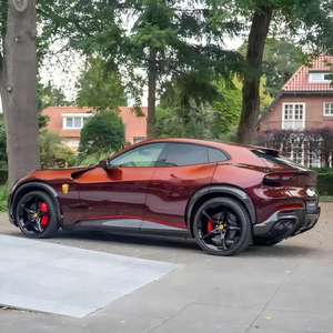 Nouveau pour FUV <span class=keywords><strong>Purosangue</strong></span> <span class=keywords><strong>SUV</strong></span> <span class=keywords><strong>2022</strong></span>+ Kit carrosserie personnalisé en fibre de carbone OEM : lèvres avant/arrière, passages de roue, jupes latérales, boulons, pare-chocs - Product Image 5