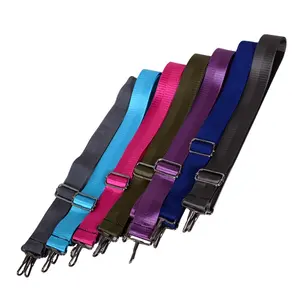Wholesale low price 3.8cm snare drum belt wide Reinforced solid metal hooks for colored snare drum bands Drum accessories