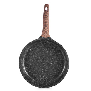 <span class=keywords><strong>Padelle</strong></span> in <span class=keywords><strong>Teflon</strong></span> in alluminio pressofuso classico 20/24/28cm <span class=keywords><strong>padelle</strong></span> in granito padella antiaderente senza coperchio per cucinare in cucina - Product Image 2