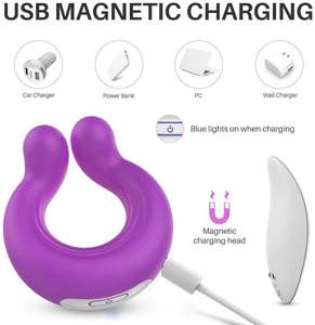 เครื่องสั่นสำหรับอวัยวะเพศชายและหญิงอุปกรณ์กระตุ้นคลิตอริสขนาด9นิ้วสำหรับกระตุ้นคลิตอริส - Product Image 5